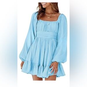 Evaless Blue Women's Dress